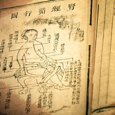 this is very old Chinese traditional herbal medicine ancient book(Golden Mirror of Medicine),from qing dynasty have more than 200 years(maybe 18th century).the book records the use of acupuncture,herbal medicine and book of changes with chinese script.It is preserved complete by one chinese doctor of my grandfather.